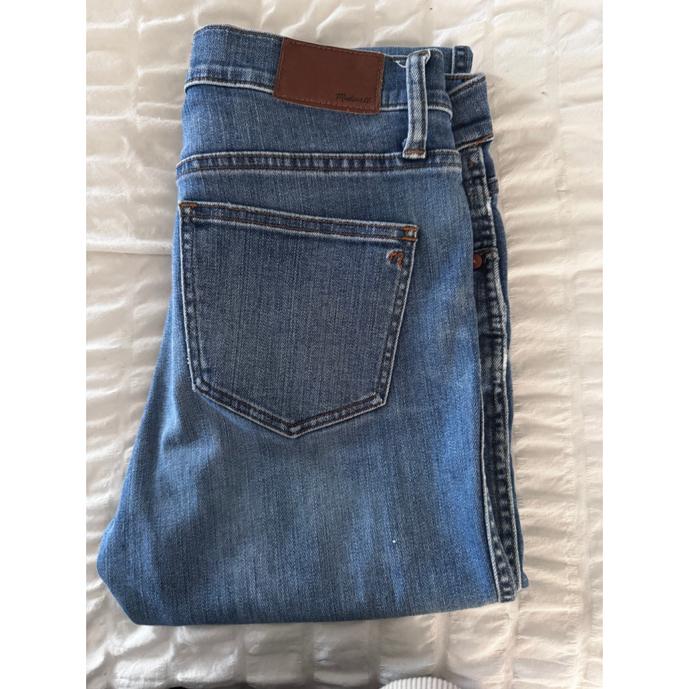 Women's Madewell Blue 9" High-Rise Skinny Jeans Size 27 - Picture 10 of 12